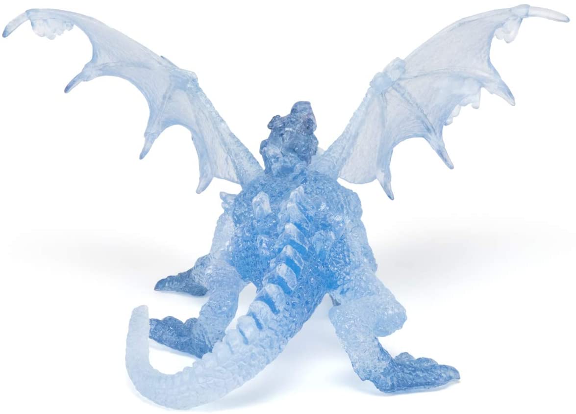 Фигурка Дракон прозрачный голубой  
